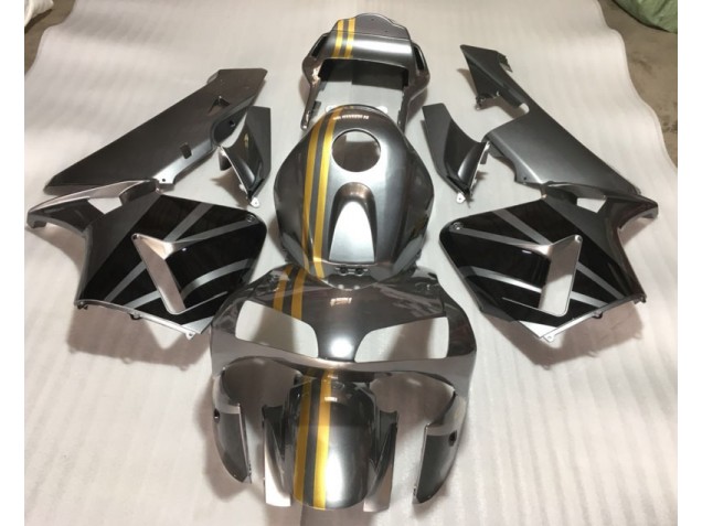 2003-2004 Silver Gold Black Honda CBR600RR Replacement Motorcycle Fairings