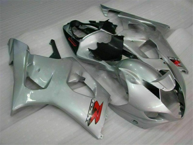 2003-2004 Silver Suzuki GSXR 1000 Motorbike Fairing 2003-2004 Silver Suzuki GSXR 1000 Motorbike Fairing