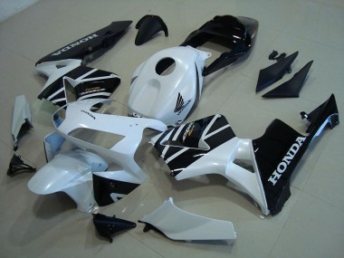 2003-2004 White Black Honda CBR600RR Motorcycle Fairings