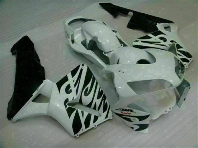 2003-2004 White Honda CBR600RR Motorcycle Fairings