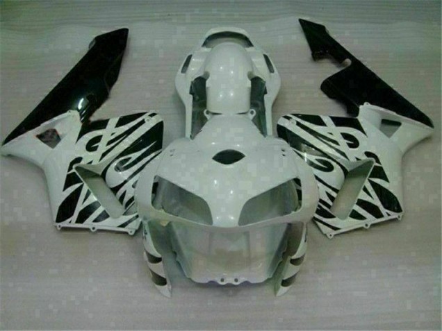 2003-2004 White Honda CBR600RR Motorcycle Fairings