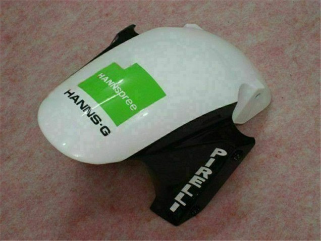 2003-2004 White Honda CBR600RR Motorcycle Fairing Kits