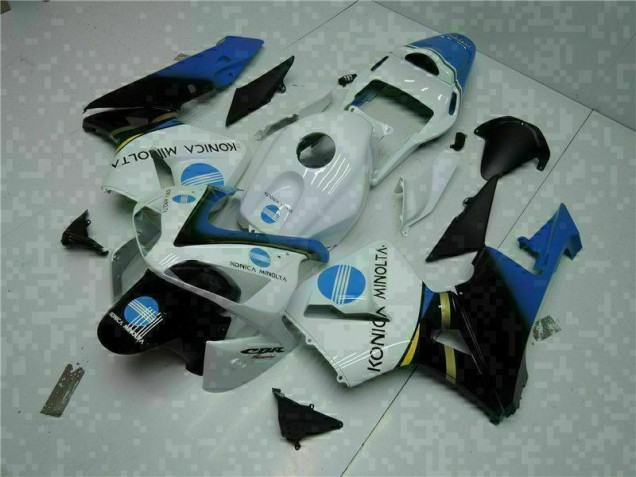 2003-2004 White Honda CBR600RR Motor Bike Fairings