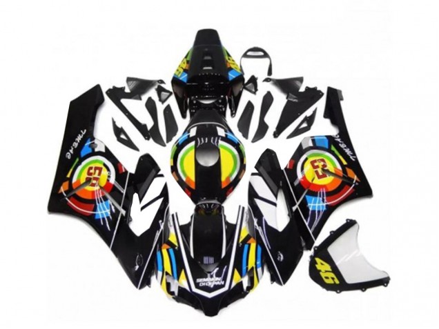 2004-2005 Black Honda CBR1000RR Motorcycle Fairings Kits 2004-2005 Black Honda CBR1000RR Motorcycle Fairings Kits