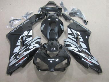 2004-2005 Black Silver Honda CBR1000RR Motorcycle Fairings Kits