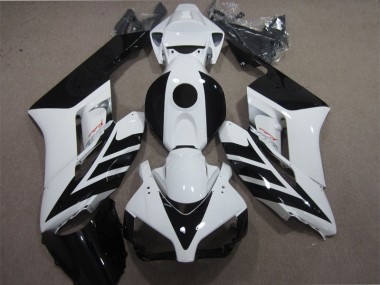 2004-2005 Black White Honda CBR1000RR Motor Bike Fairings
