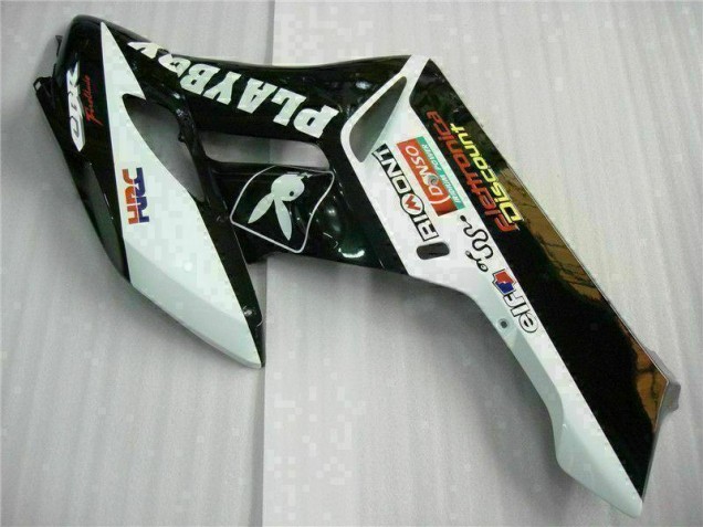 2004-2005 Black White Honda CBR1000RR Motorcycle Fairings 2004-2005 Black White Honda CBR1000RR Motorcycle Fairings