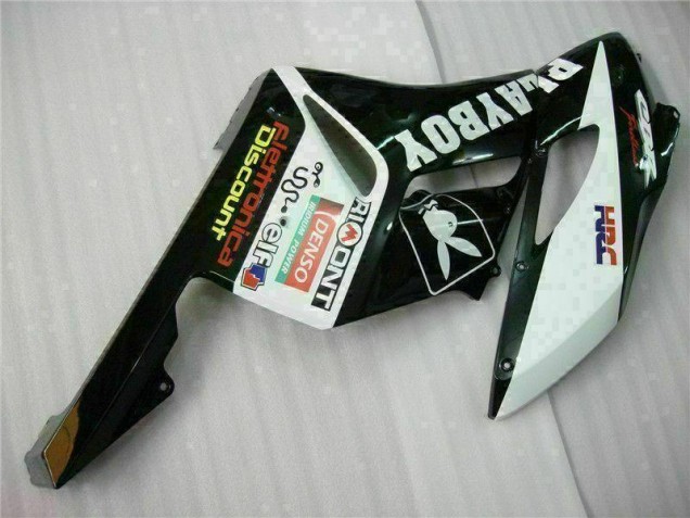 2004-2005 Black White Honda CBR1000RR Motorcycle Fairings 2004-2005 Black White Honda CBR1000RR Motorcycle Fairings