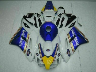 2004-2005 Blue White Honda CBR1000RR Motorcycle Fairings