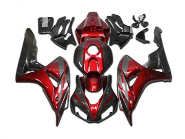 2004-2005 Candy Red Grey Black Honda CBR1000RR Bike Fairings