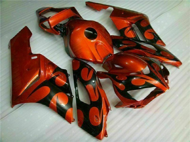 2004-2005 Orange Black Honda CBR1000RR Motorcycle Fairings 2004-2005 Orange Black Honda CBR1000RR Motorcycle Fairings