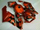 2004-2005 Orange Black Honda CBR1000RR Motorcycle Fairings 2004-2005 Orange Black Honda CBR1000RR Motorcycle Fairings
