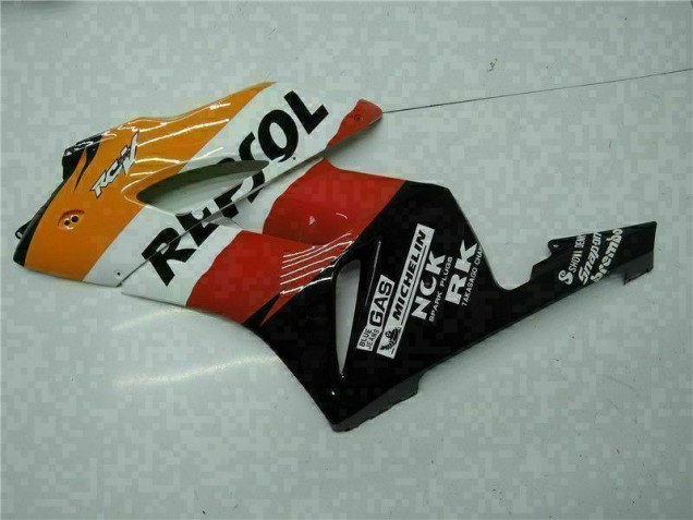 2004-2005 Orange Black Repsol HondaCBR1000RR Motorbike Fairings 2004-2005 Orange Black Repsol HondaCBR1000RR Motorbike Fairings