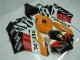 2004-2005 Orange Black Repsol Honda CBR1000RR Motorbike Fairing 2004-2005 Orange Black Repsol Honda CBR1000RR Motorbike Fairing