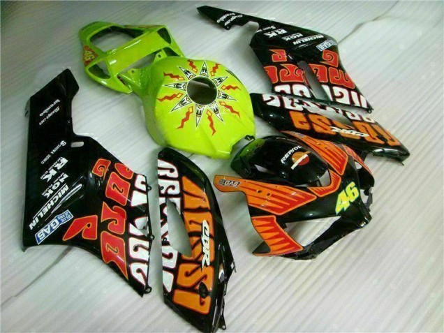 2004-2005 Orange Green Honda CBR1000RR Motor Fairings 2004-2005 Orange Green Honda CBR1000RR Motor Fairings