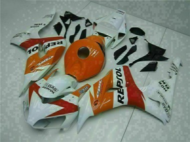 2004-2005 Orange White Repsol Honda CBR1000RR Motorbike Fairing