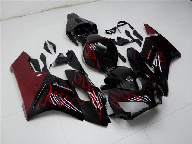 2004-2005 Red Black Honda CBR1000RR Motorbike Fairing Kits 2004-2005 Red Black Honda CBR1000RR Motorbike Fairing Kits