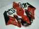 2004-2005 Red Black Honda CBR1000RR Replacement Fairings 2004-2005 Red Black Honda CBR1000RR Replacement Fairings