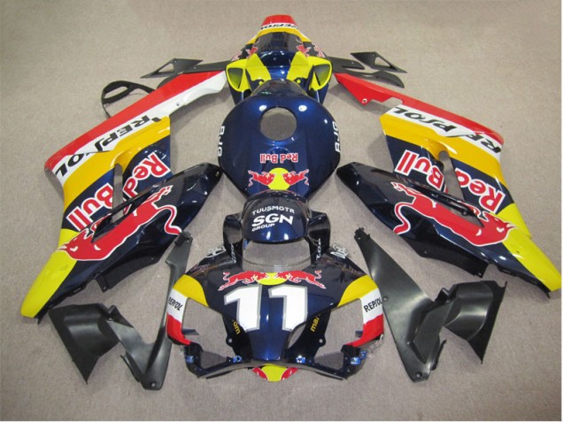 2004-2005 Red Bull 11 Repsol Honda CBR1000RR Replacement Fairings 2004-2005 Red Bull 11 Repsol Honda CBR1000RR Replacement Fairings