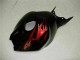 2004-2005 Red Flame Black Honda CBR1000RR Replacement Fairings 2004-2005 Red Flame Black Honda CBR1000RR Replacement Fairings