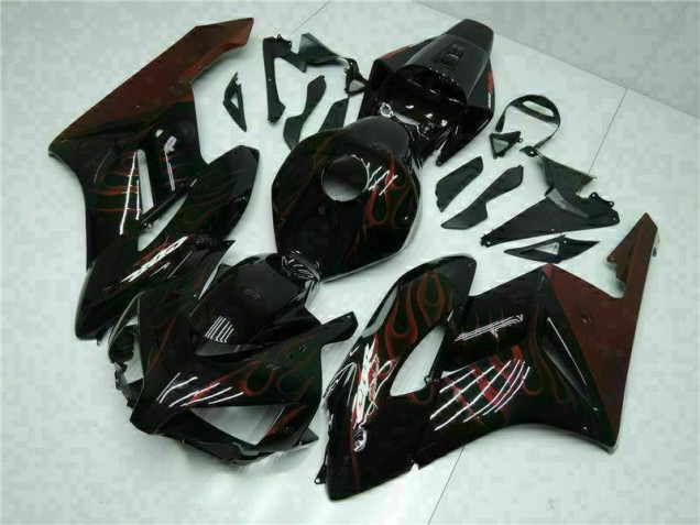 2004-2005 Red Flame Honda CBR1000RR Motorcycle Fairing Kits 2004-2005 Red Flame Honda CBR1000RR Motorcycle Fairing Kits