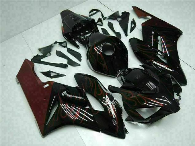 2004-2005 Red Flame Honda CBR1000RR Motorcycle Fairing Kits 2004-2005 Red Flame Honda CBR1000RR Motorcycle Fairing Kits