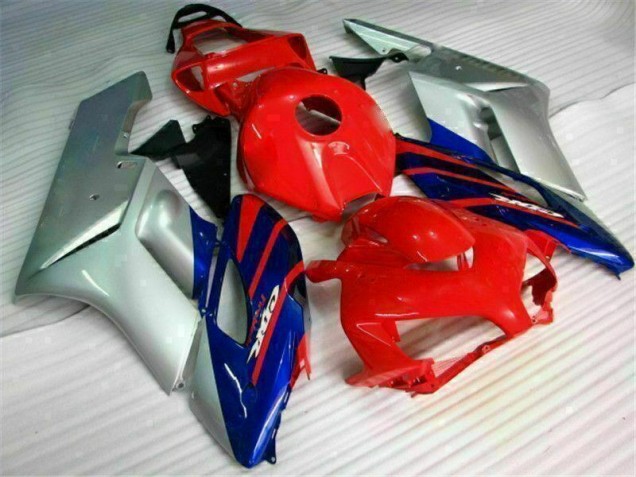 2004-2005 Red Silver Blue Honda CBR1000RR Motorcycle Fairings Kit 2004-2005 Red Silver Blue Honda CBR1000RR Motorcycle Fairings Kit