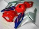 2004-2005 Red Silver Blue Honda CBR1000RR Motorcycle Fairings Kit 2004-2005 Red Silver Blue Honda CBR1000RR Motorcycle Fairings Kit