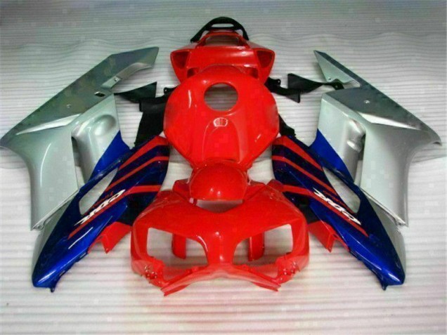 2004-2005 Red Silver Blue Honda CBR1000RR Motorcycle Fairings Kit 2004-2005 Red Silver Blue Honda CBR1000RR Motorcycle Fairings Kit