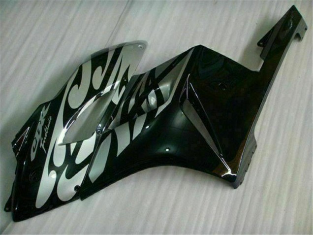 2004-2005 Silver Black Honda CBR1000RR Motorbike Fairing