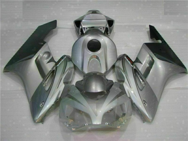 2004-2005 Silver Honda CBR1000RR Bike Fairings 2004-2005 Silver Honda CBR1000RR Bike Fairings