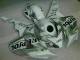 2004-2005 Silver Repsol Honda CBR1000RR Bike Fairings & Plastics 2004-2005 Silver Repsol Honda CBR1000RR Bike Fairings & Plastics