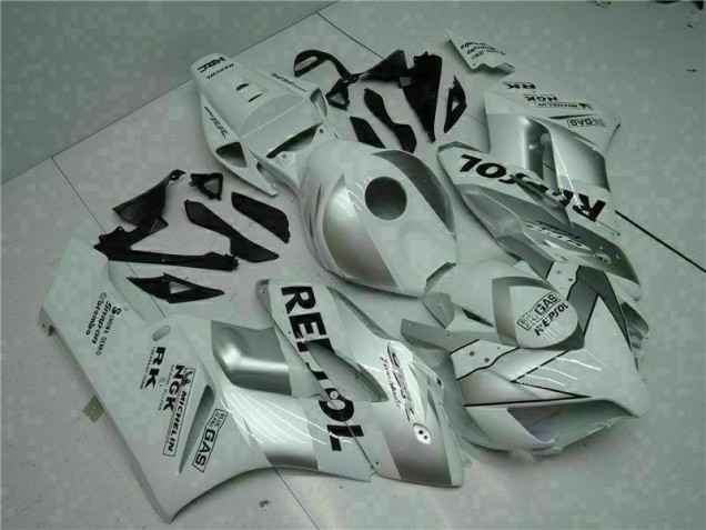 2004-2005 Silver White Repsol Honda CBR1000RR Motorcycle Fairings 2004-2005 Silver White Repsol Honda CBR1000RR Motorcycle Fairings
