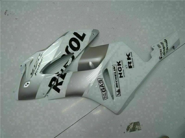 2004-2005 Silver White Repsol Honda CBR1000RR Motorcycle Fairings 2004-2005 Silver White Repsol Honda CBR1000RR Motorcycle Fairings