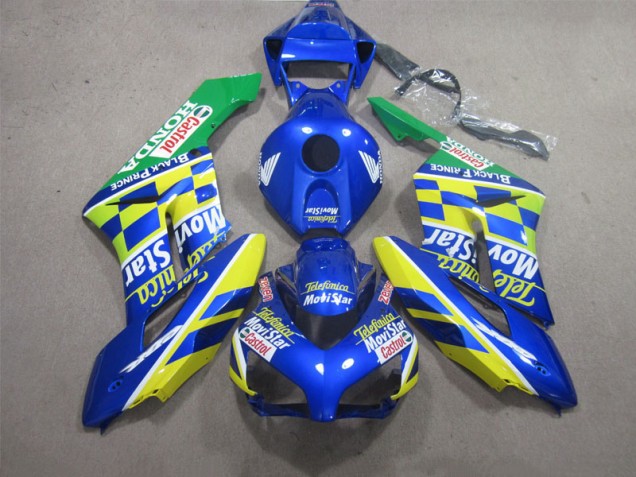 2004-2005 Telefunica Movistar Castrol Honda CBR1000RR Motorbike Fairing 2004-2005 Telefunica Movistar Castrol Honda CBR1000RR Motorbike Fairing