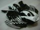 2004-2005 White Black Honda CBR1000RR Replacement Fairings 2004-2005 White Black Honda CBR1000RR Replacement Fairings