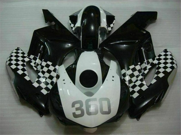 2004-2005 White Black Honda CBR1000RR Replacement Fairings 2004-2005 White Black Honda CBR1000RR Replacement Fairings