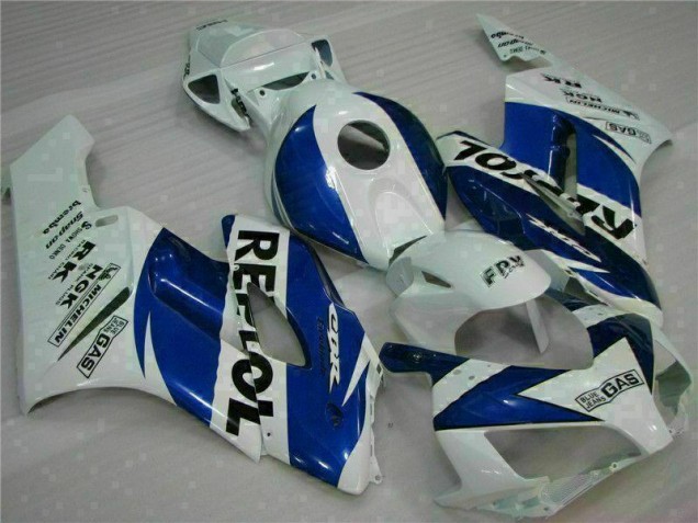 2004-2005 White Blue Repsol Honda CBR1000RR Motorbike Fairing Kits 2004-2005 White Blue Repsol Honda CBR1000RR Motorbike Fairing Kits
