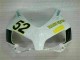 2004-2005 White Green Hannspree 52 Honda CBR1000RR Bike Fairing 2004-2005 White Green Hannspree 52 Honda CBR1000RR Bike Fairing