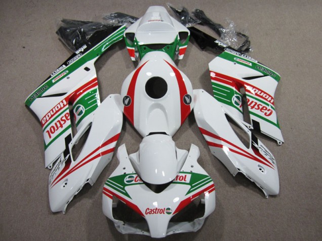 2004-2005 White Red Castrol Honda CBR1000RR Motor Fairings 2004-2005 White Red Castrol Honda CBR1000RR Motor Fairings