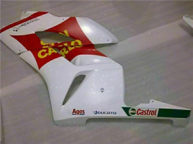 2004-2005 White Red Honda CBR1000RR Motorcycle Fairings 2004-2005 White Red Honda CBR1000RR Motorcycle Fairings