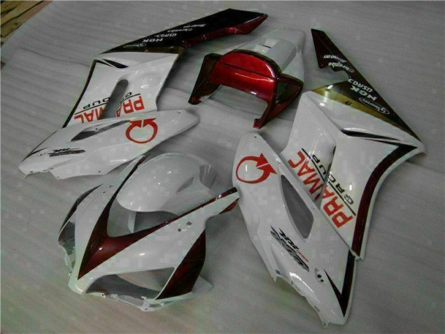 2004-2005 White Red Honda CBR1000RR Moto Fairings 2004-2005 White Red Honda CBR1000RR Moto Fairings