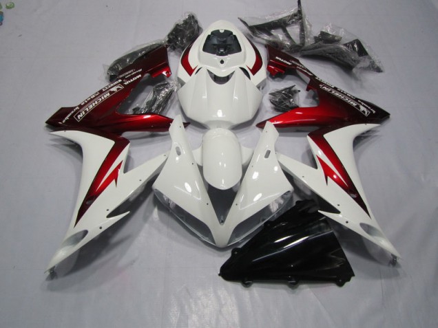 2004-2005 White Red Honda CBR1000RR Motorcycle Fairing Kits 2004-2005 White Red Honda CBR1000RR Motorcycle Fairing Kits
