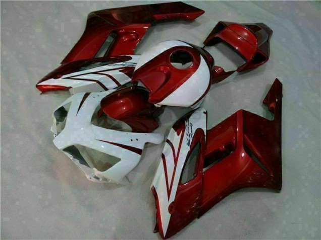 2004-2005 White Red Honda CBR1000RR Bike Fairing Kit 2004-2005 White Red Honda CBR1000RR Bike Fairing Kit