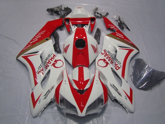 2004-2005 White Red PRAMAC Honda CBR1000RR Motorcycle Bodywork 2004-2005 White Red PRAMAC Honda CBR1000RR Motorcycle Bodywork