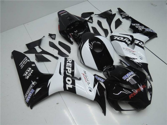 2004-2005 White Repsol Black Honda CBR1000RR Motor Fairings 2004-2005 White Repsol Black Honda CBR1000RR Motor Fairings