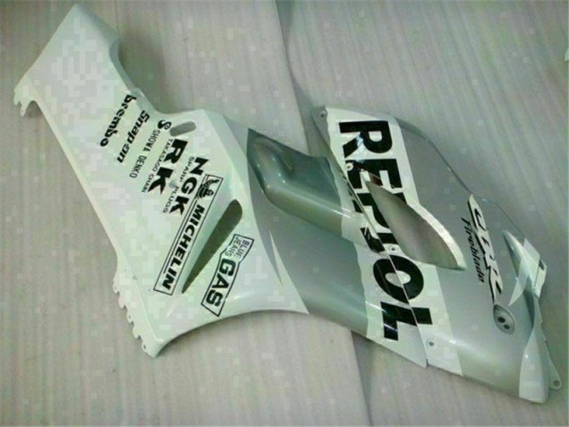 2004-2005 White Silver Repsol Honda CBR1000RR Motorcycle Fairings 2004-2005 White Silver Repsol Honda CBR1000RR Motorcycle Fairings