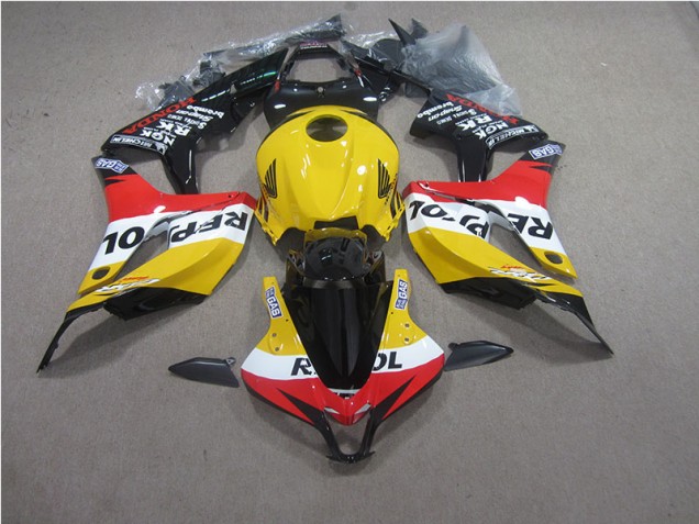 2004-2005 Yellow Repsol Honda CBR1000RR Bike Fairing Kit 2004-2005 Yellow Repsol Honda CBR1000RR Bike Fairing Kit
