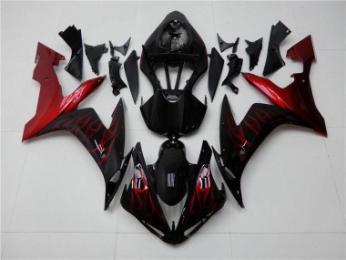 2004-2006 Red Black Yamaha YZF R1 Bike Fairing