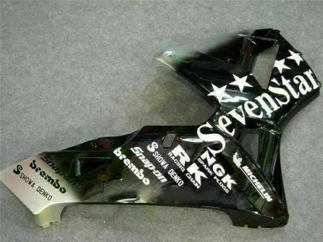 2005-2006 Black Honda CBR600RR Motorcycle Fairings 2005-2006 Black Honda CBR600RR Motorcycle Fairings